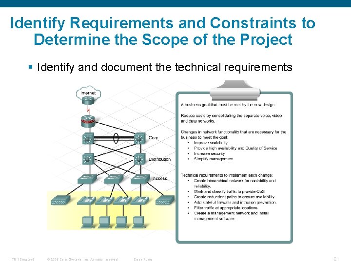 Identify Requirements and Constraints to Determine the Scope of the Project § Identify and