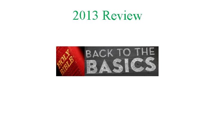 2013 Review 