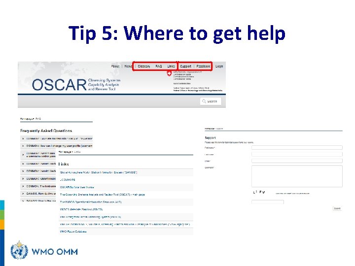 Tip 5: Where to get help 