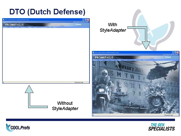 DTO (Dutch Defense) With Style. Adapter Without Style. Adapter 