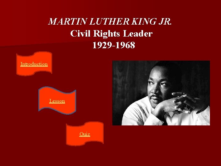 MARTIN LUTHER KING JR Civil Rights Leader 1929