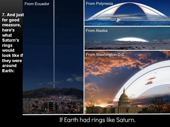 7. And just for good measure, here’s what Saturn’s rings would look like if