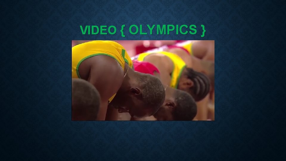 VIDEO { OLYMPICS } 