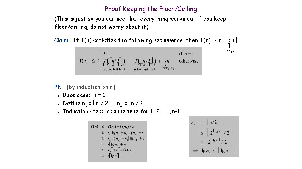 Proof Keeping the Floor/Ceiling (This is just so you can see that everything works