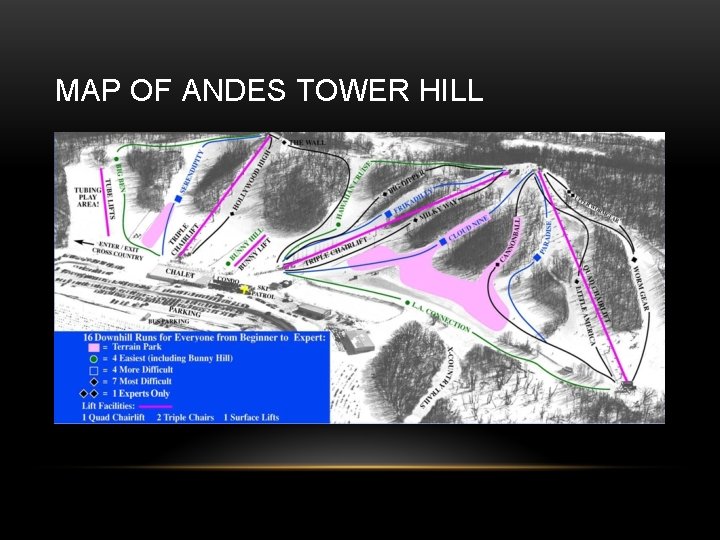 MAP OF ANDES TOWER HILL 