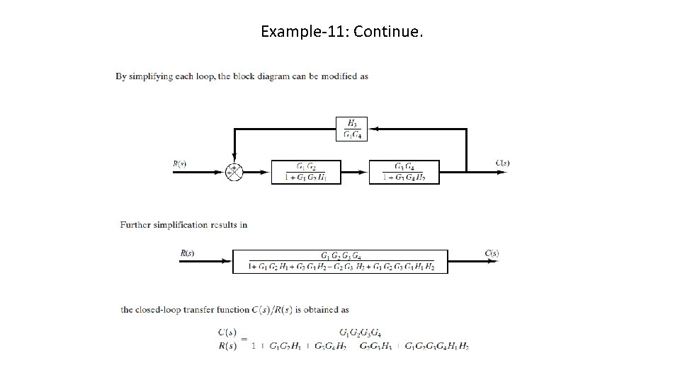 Example-11: Continue. 