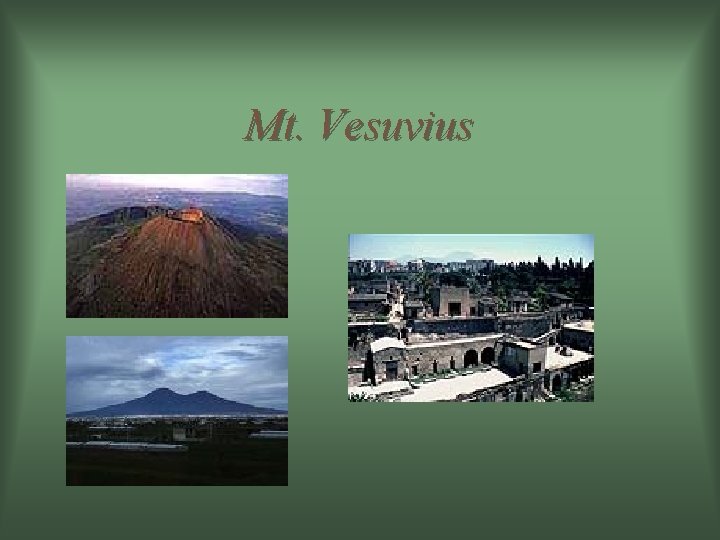 Mt. Vesuvius 