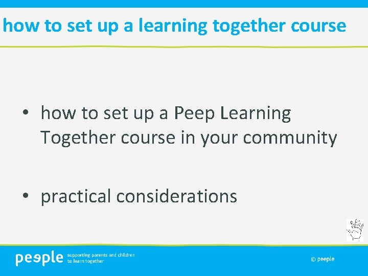 how to set up a learning together course • how to set up a