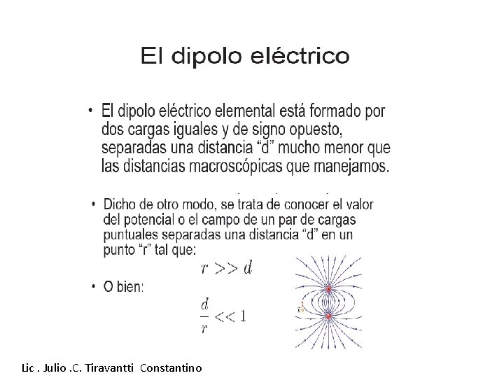 Lic. Julio. C. Tiravantti Constantino 