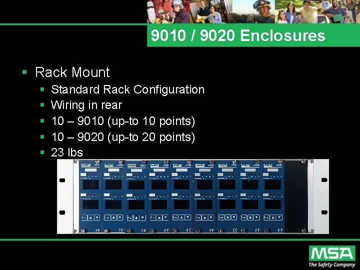 9010 / 9020 Enclosures § Rack Mount § § § Standard Rack Configuration Wiring 9010 / 9020 Enclosures § Rack Mount § § § Standard Rack Configuration Wiring
