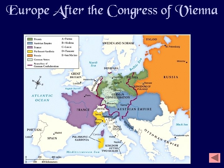 Europe After the Congress of Vienna 