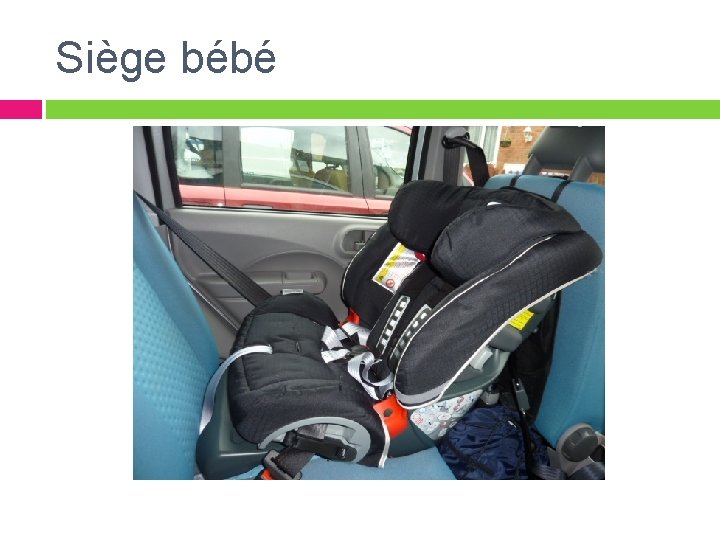 Siège bébé 