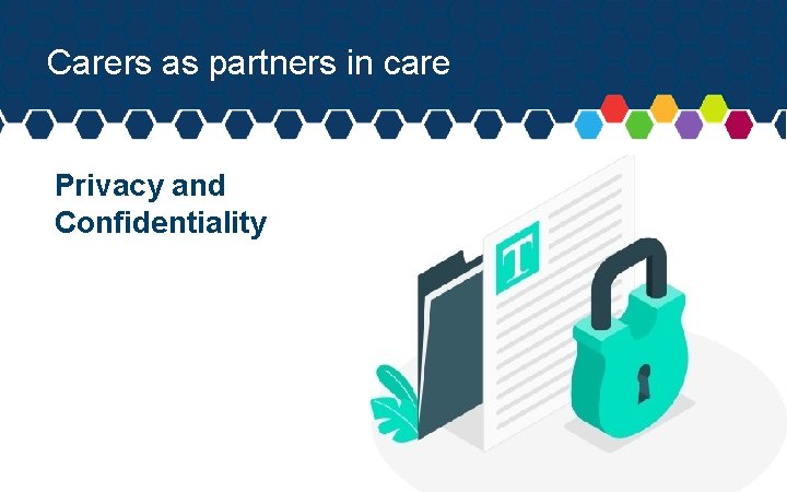 Carers as partners in care Privacy and Confidentiality 