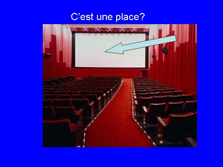 C’est une place? 