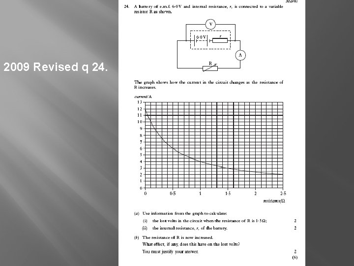 2009 Revised q 24. 