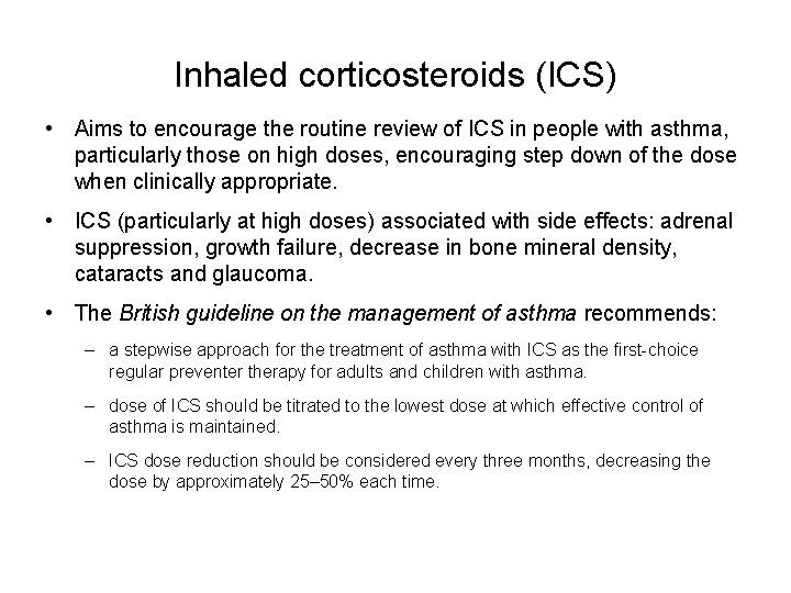 Ics Names National Prescribing Indicators 2015 2016 National Prescribing Indicators