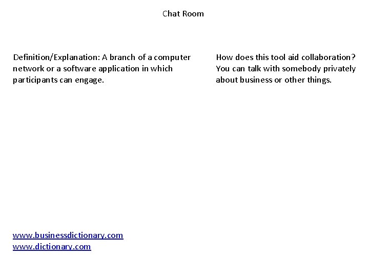Digital Collaboration By Samuel Henderson Period 2 Due