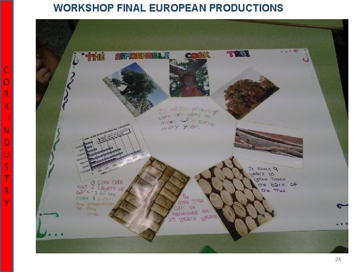 WORKSHOP FINAL EUROPEAN PRODUCTIONS C O R K I N D U S T