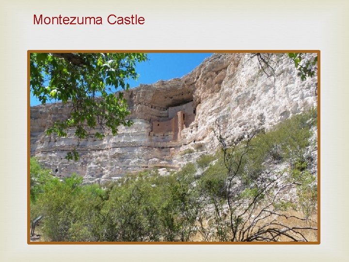 Montezuma Castle 