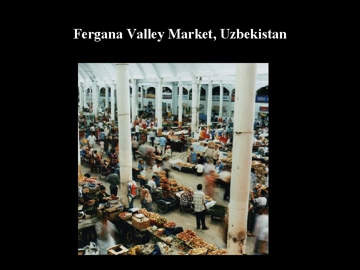 Fergana Valley Market, Uzbekistan 