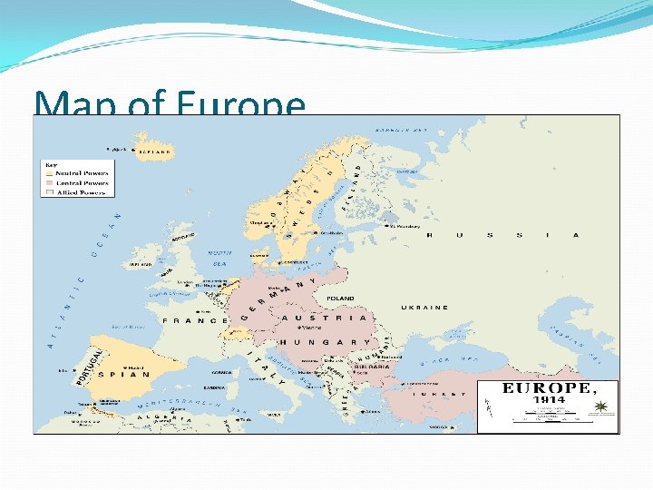 Map of Europe 