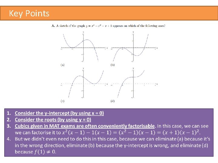 Key Points 