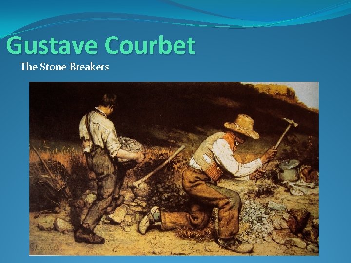 Gustave Courbet The Stone Breakers 