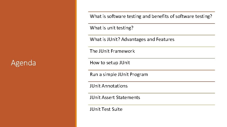 What is software testing and benefits of software testing? What is unit testing? What