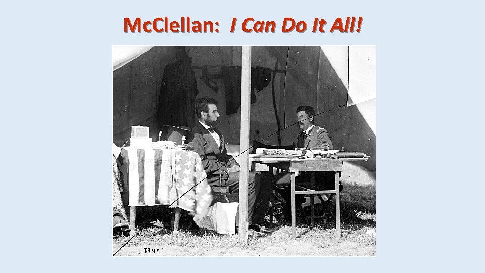 Mc. Clellan: I Can Do It All! 