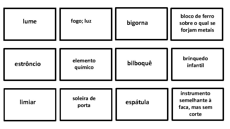 lume estrôncio limiar fogo; luz elemento químico soleira de porta bigorna bilboquê espátula bloco