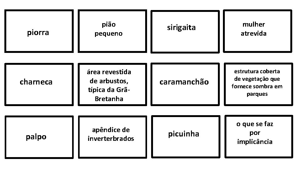 piorra pião pequeno charneca área revestida de arbustos, típica da GrãBretanha palpo apêndice de