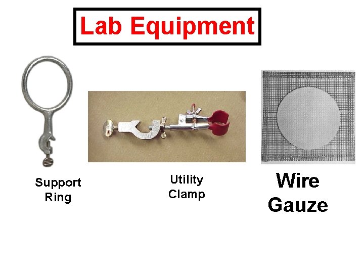 Lab Equipment Support Ring Utility Clamp Wire Gauze 