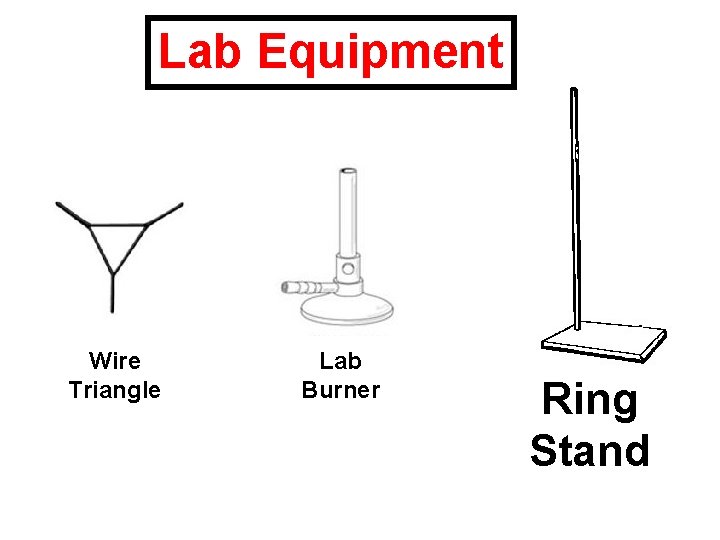 Lab Equipment Wire Triangle Lab Burner Ring Stand 