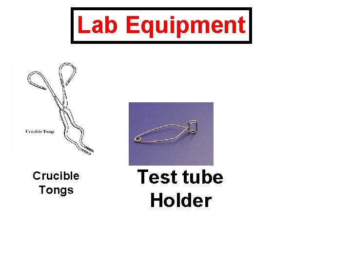 Lab Equipment Crucible Tongs Test tube Holder 