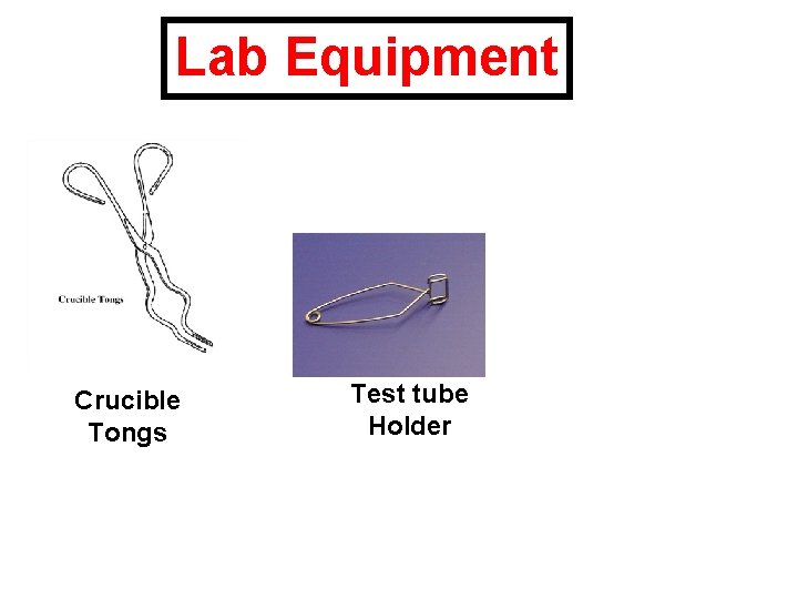 Lab Equipment Crucible Tongs Test tube Holder 