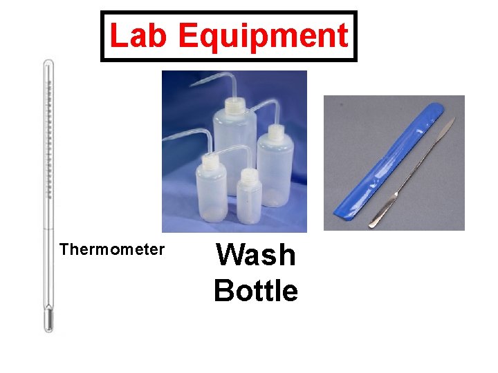 Lab Equipment Thermometer Wash Bottle 