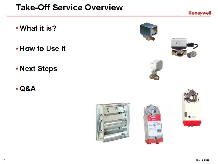 Take-Off Service Overview • What it is? • How to Use It • Next