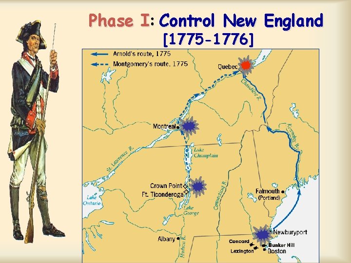 Phase I: Control New England [1775 -1776] 