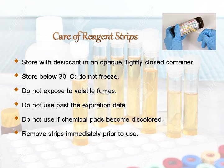  Store with desiccant in an opaque, tightly closed container. Store below 30_C; do
