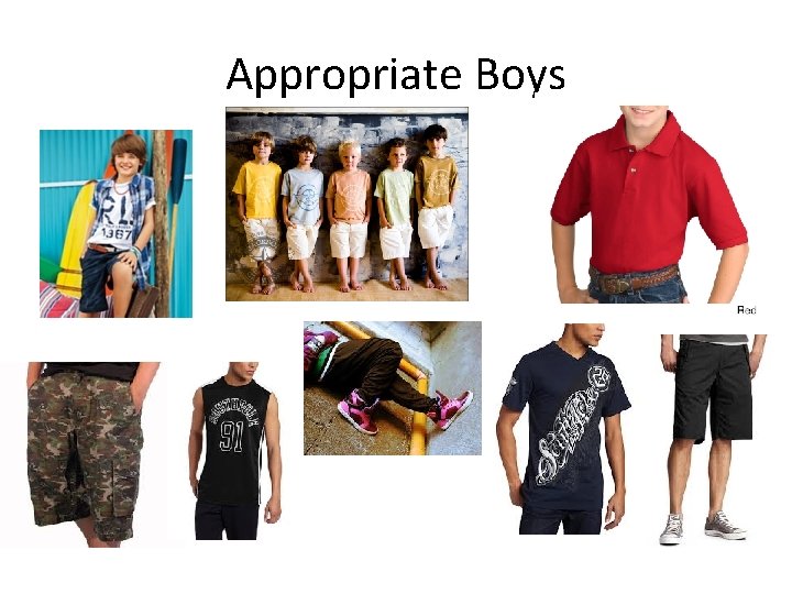 Appropriate Boys 