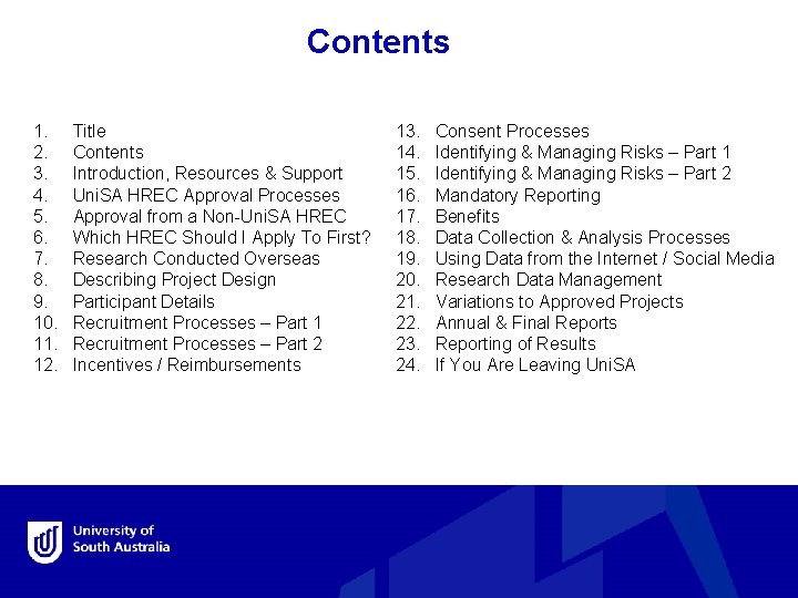 Contents 1. 2. 3. 4. 5. 6. 7. 8. 9. 10. 11. 12. Title