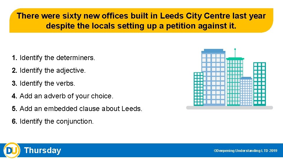 There were sixty new offices built in Leeds City Centre last year despite the