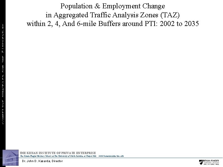 Population & Employment Change in Aggregated Traffic Analysis Zones (TAZ) within 2, 4, And