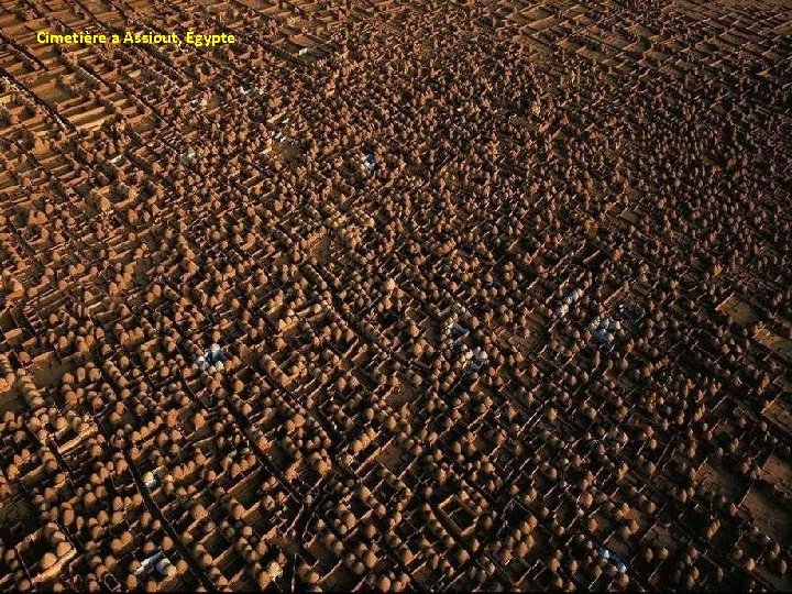 Cimetière a Assiout, Égypte 