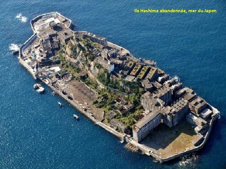 Ile Hashima abandonnée, mer du Japon 