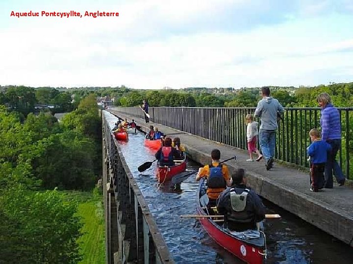 Aqueduc Pontcysyllte, Angleterre 