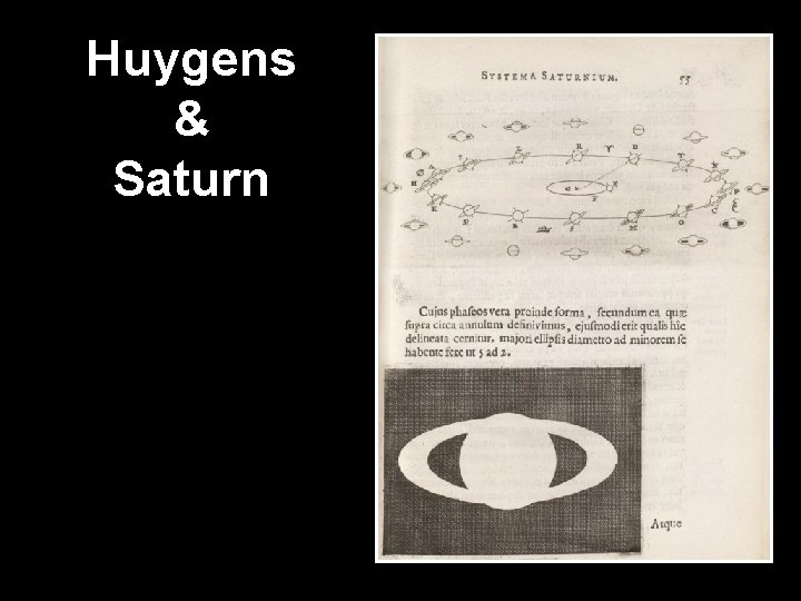 Huygens & Saturn 