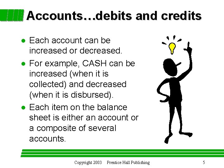 Chapter 4 Keeping the Books The Mechanics of