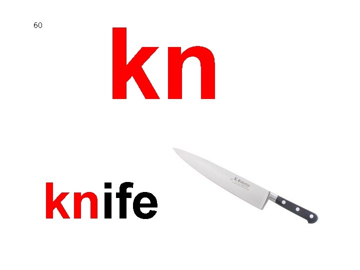 60 kn knife 