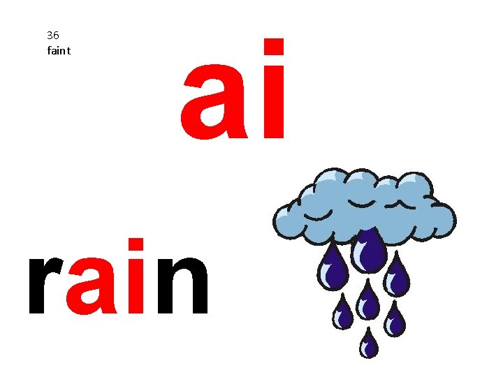 36 faint ai rain 